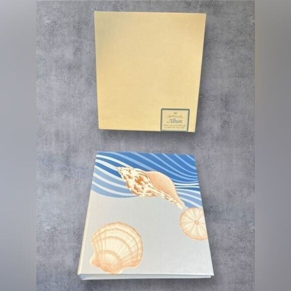 Hallmark Seashell Design Address & Notes Album